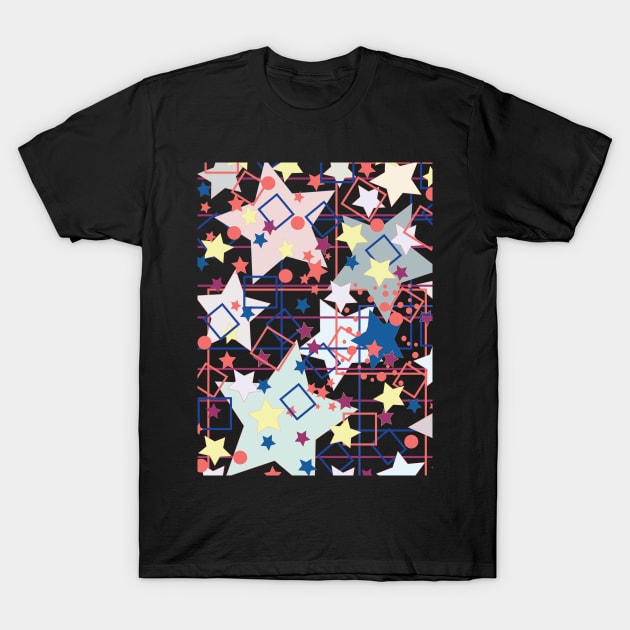 geometric abstraction T-Shirt by vlada antsi